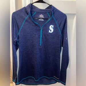 quarter zip mariners jacket